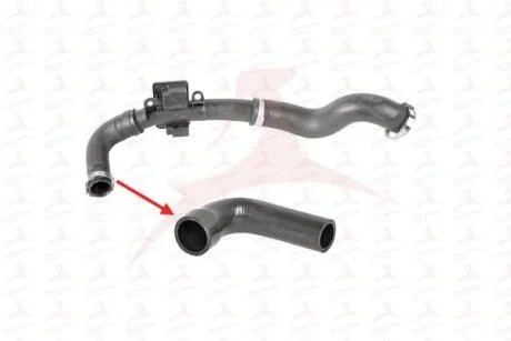 RENAULT Патрубок интеркулера Kangoo 1.5dCI 08- MEHA MH52464