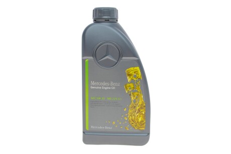Олива 5W30 MB229.51 (1L) MERCEDES-BENZ 000989320911ABDW