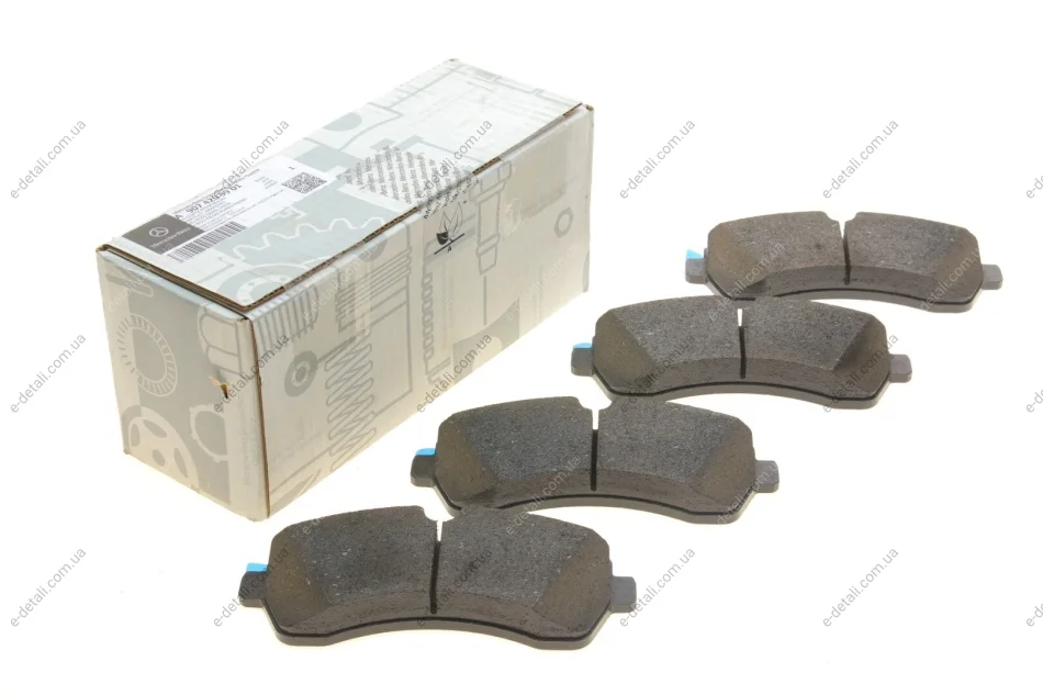 Колодки тормозные (передние) MB Sprinter (W906/W907/W910) 06-/VW Crafter 30-50 06-16 MERCEDES-BENZ 9074209901 (фото 1)
