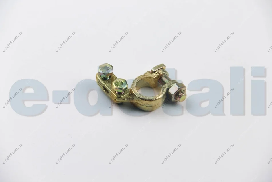 Клема акумуляторної батареї (плюс/латунь) Metalcaucho 02048 (фото 1)