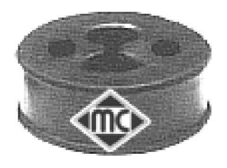 Подушка глушника Fiat Punto (94-) Metalcaucho 02638