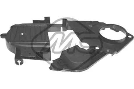 Кожух ремня ГРМ Citroen Berlingo C2, C3 / Peugeot 206, 1007 1.1,1.4,1.6HDI (02-) Metalcaucho 03872