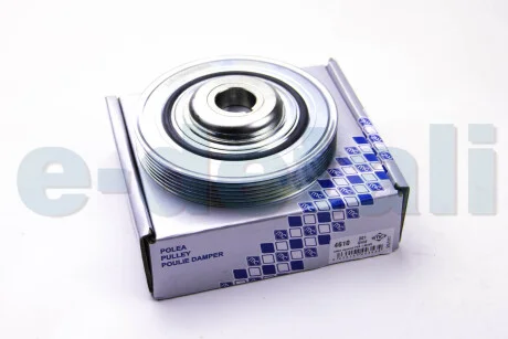 Шків колінвалу Jumpy/Expert/Berlingo 1.9D 98- (DW8/51-70kw) Metalcaucho 04610