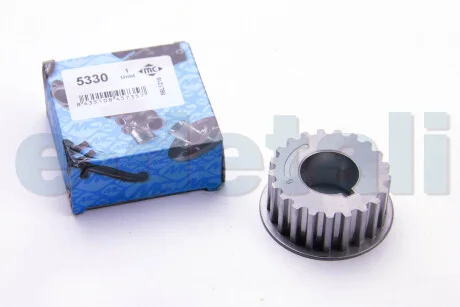 Шестерня колінвалу 2.0HDi Citroen/Peugeot (6 мм/дв.№ O 09072>) Metalcaucho 05330