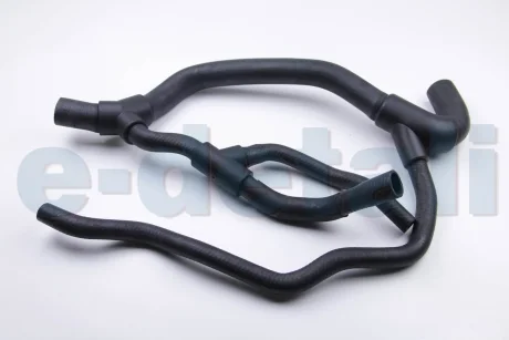 Патрубок радіатора Kangoo 1.9D 97- (нижній) Metalcaucho 08724