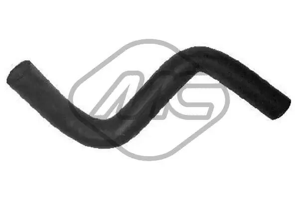 Патрубок радиатора Renault Clio, Kangoo 1.4-1.6 Metalcaucho 09395 (фото 1)