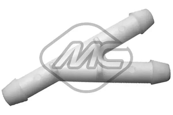 Універсальний з\'єднувач шлангів 5mmx5mmx5mm Metalcaucho 30660 (фото 1)