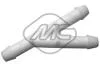 Універсальний з\'єднувач шлангів 5mmx5mmx5mm Metalcaucho 30660 (фото 1)