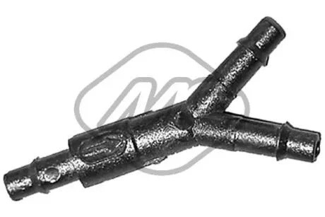 Универсальный шланговый соединитель 5mmx5mmx5mm (с клапаном) Metalcaucho 30668