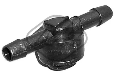 Универсальный шланговый соединитель 5mmx5mm (с клапаном) Metalcaucho 30669