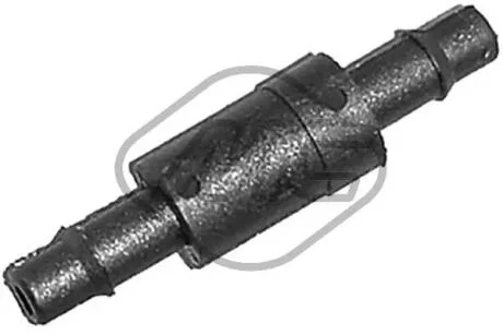 Универсальный шланговый соединитель 5mmx5mm (с клапаном) Metalcaucho 30671