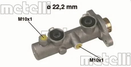 Циліндр гальмівний головний Metelli 05-0342