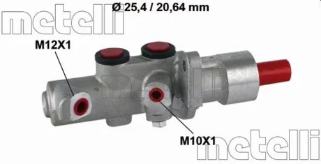 Циліндр гальмівний головний Metelli 05-0467
