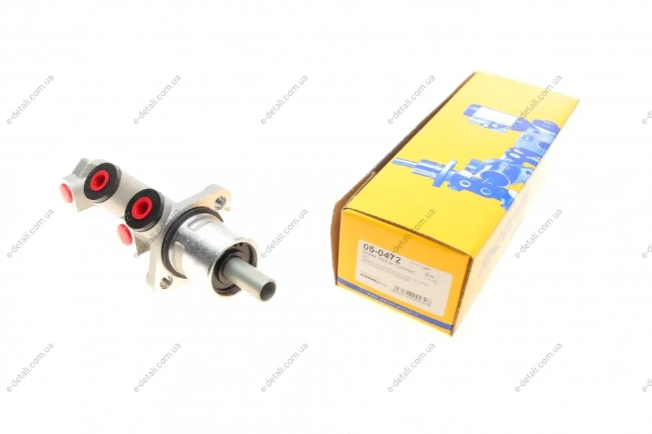 Циліндр гальмівний (головний) Smart Cabrio/Fortwo 00-06 (d=19.05mm) Metelli 05-0472 (фото 1)