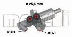 Цилиндр гидравлический тормозной Metelli 05-0546