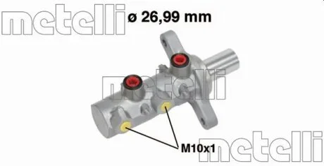 Циліндр гальмівний головний Metelli 05-0728