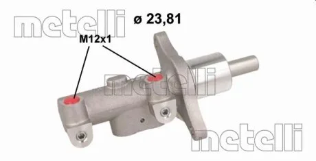 Циліндр гальмівний головний Metelli 05-1137
