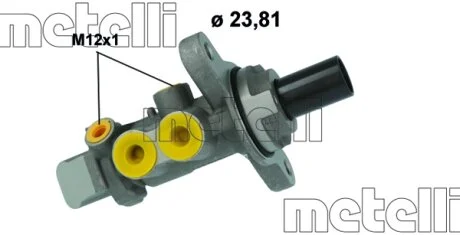 ЦИЛIНДР ГАЛЬМIВНИЙ ГОЛОВНИЙ Metelli 05-1225