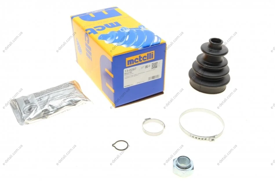 Пыльник шруса (наружный) Daewoo Matiz 98-/Chevrolet Spark 05- (20x68x100) (к-кт) Metelli 13-0097 (фото 1)