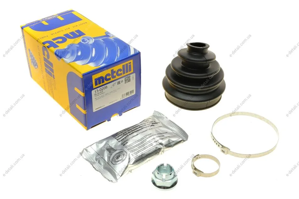 Пильник ШРКШ (зовнішній) Renault Laguna 95-01/Megane 96-03 (25x90x107) (к-кт) Metelli 13-0208 (фото 1)