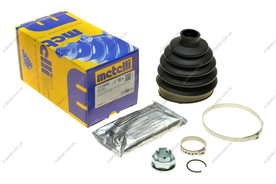 Пыльник шруса (наружный) Renault Duster/Scenic/Megane III 09- (26x87x117) (к-кт) Metelli 13-0494 (фото 1)
