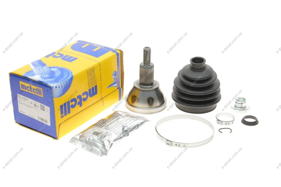 Шрус (наружный) VW Fox II/Polo V 1.2/1.4/1.4 TDI/1.9 SDI 02-12 (36z/30z/51.9mm/84.8mm) Metelli 15-1531 (фото 1)