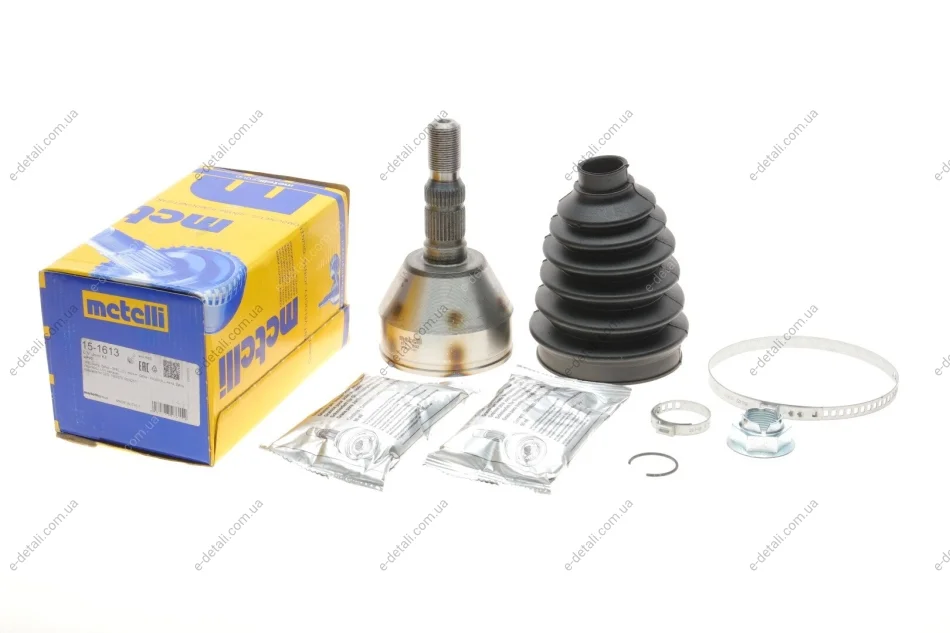 Шрус (наружный) Opel Astra H/Zafira B 1.7-1.9 CDTI/2.0 04-15 (33z/26z/52.5mm/90.9mm/54mm) Metelli 15-1613 (фото 1)