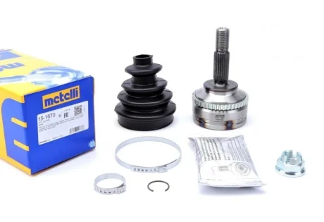 ШРКШ (зовнішній) Renault Kangoo 05-06/Clio 98-10/Megane 99-02 (21z/30z/52.4mm/84.9mm/51.4mm)(+ABS44z) Metelli 15-1670