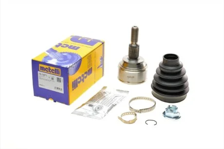 Шрус (наружный) Ford Transit Connect/Tourneo Connect/C-Max/Focus 14- (R)(27z/26z/62.4mm/86.9mm/47.4) Metelli 15-1971