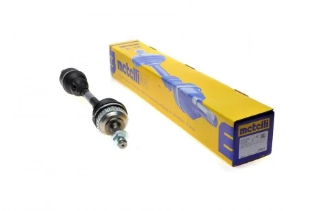 Полуось (передняя) (L) Citroen Berlingo 96-05/Xsara 97-11/Peugeot Partner 96-11 (25z/593mm)(+ABS29z) Metelli 17-0136