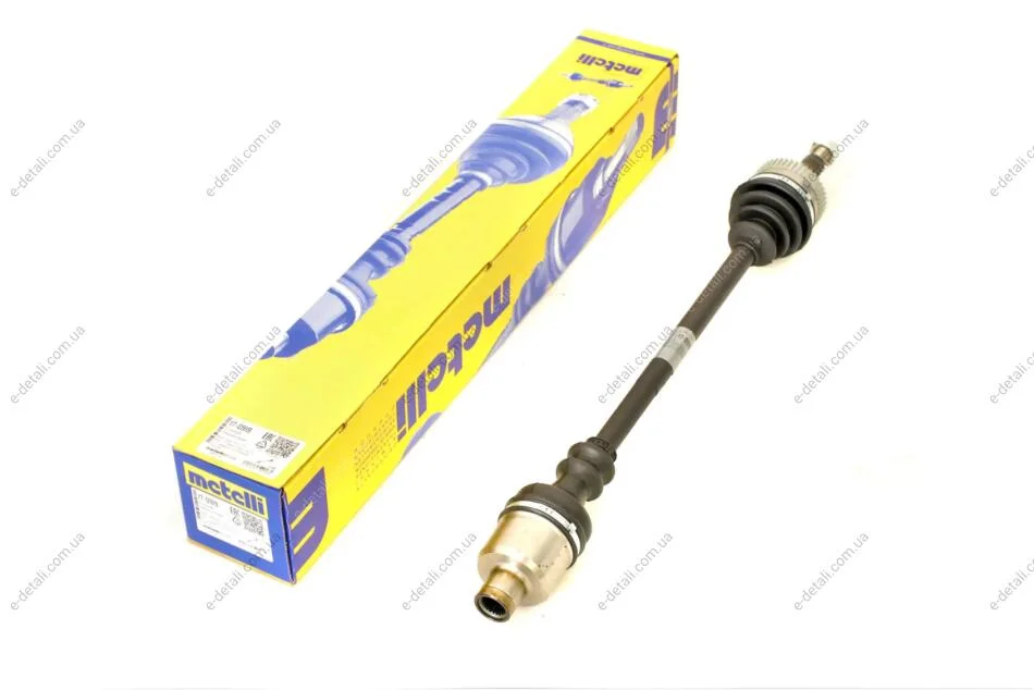 Полуось (передняя) (R) Renault Kangoo 1.6 16V/1.9dCi 01- (23z/740mm) (+ABS44z) (МКПП для JB1/3) Metelli 17-0919 (фото 1)