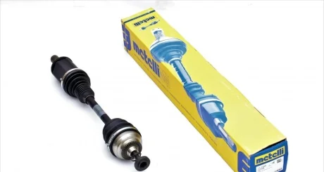 Піввісь (передня) (L) BMW 5 (F10/F11)/6 (F06/F12/F13) 10-18 (37z/27z/560mm) (-ABS) Metelli 17-1334