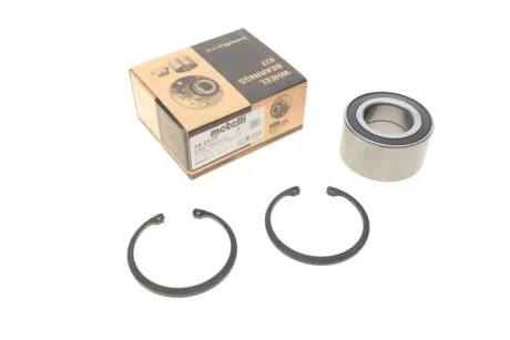 Підшипник маточини (передньої) Opel Astra F 91-01/Omega B 94-03/Vectra A/B 93-03 (39x74x39) Metelli 19-2177