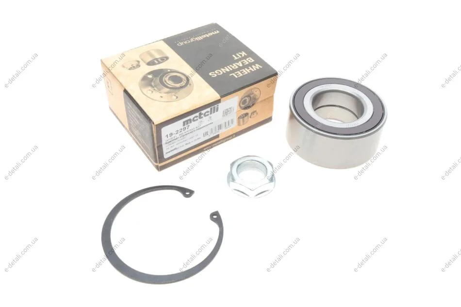 Подшипник ступицы (передней) Citroen Berlingo 1.6i/1.6HDi 08- (42х82х36) (+ABS) (к-кт) Metelli 19-2297 (фото 1)