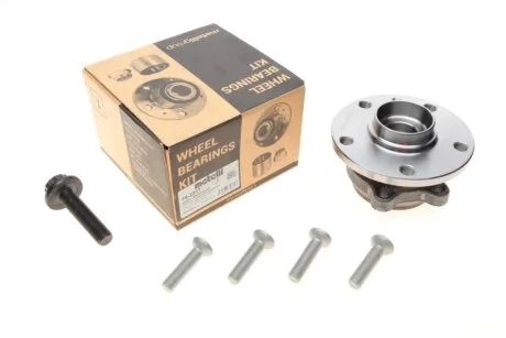 Подшипник ступицы (передней) Audi A3/Skoda Octavia/SuperB/VW Caddy/Golf/Passat 03- (4 болты/d=137mm) Metelli 19-2317