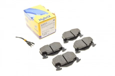 Колодки тормозные (передние) Peugeot 106 91-04/205/305/309/405 82-98/Renault Clio 91-98 (с датчик.) Metelli 22-0037-0