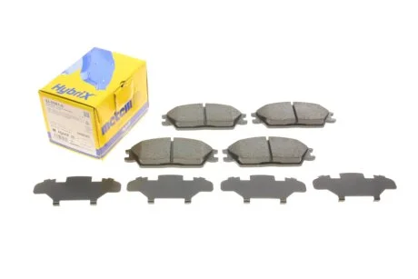 Колодки тормозные (передние) Hyundai Accent 94-00/Honda Accord -85 Metelli 22-0081-0