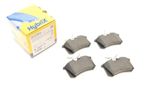 Колодки тормозные (задние) VW Golf II/III/Passat B2/B3/B4 84-99/Polo 95-01/Peugeot 405 87-97 Metelli 22-0100-0