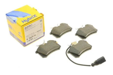 Колодки гальмівні (задні) Ford Galaxy 95-06/Seat Alhambra 96-10/VW Sharan 95-10 (+датчик) Metelli 22-0100-3