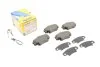 Колодки тормозные (передние) Renault Clio 90-98/Symbol 00-/Megane 96-03/Peugeot 205 87-98 (+датчики) Metelli 22-0120-0K (фото 1)