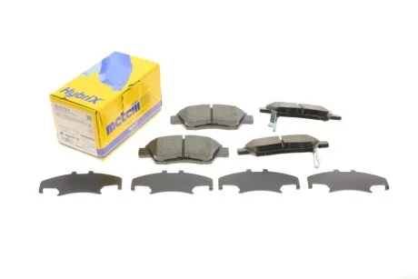 Колодки тормозные (передние) Honda Civic V/VI/VII 91-05/CRX III 92-98/Jazz 08-14 Metelli 22-0175-0