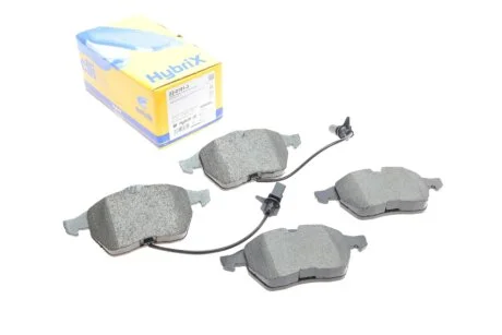 Колодки тормозные (передние) Audi A6 97-05 (с датчиком) Metelli 22-0181-3