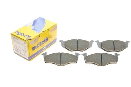 Колодки тормозные (передние) Seat Cordoba/Ibiza 02-09/Skoda Fabia 99-08/VW Polo 94-12/Lupo 98-05/Fox Metelli 22-0206-0