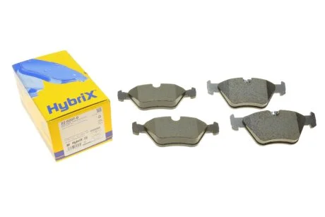 Колодки тормозные (передние) BMW 5 (E39) 96-04/3 (E46) 00-06 Metelli 22-0207-0
