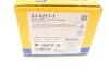 Колодки тормозные (передние) Audi A3/Seat Toledo 96-04/Skoda Octavia 96-07/VW Golf 97-05/Polo 02- Metelli 22-0211-1 (фото 6)