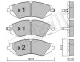 Колодки тормозные (передние) Chevrolet Epica 05-/Astra 99-11/Daewoo Nubira/Leganza 97-/Rezzo 00- Metelli 22-0294-0 (фото 2)