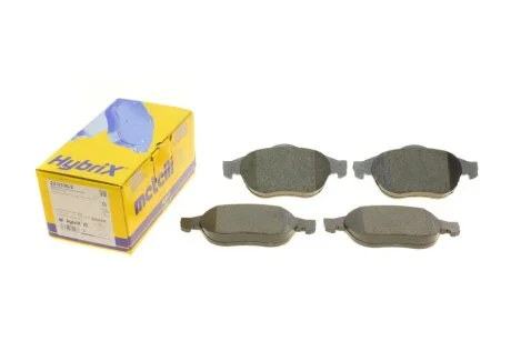 Колодки гальмівні (передні) Renault Megane II 04-09/Scenic II/III/Grand Scenic II/III 03- Metelli 22-0336-2