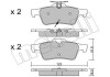 Комплект тормозных колодок (дисковых).) Metelli 22-0337-2 (фото 1)