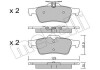 Комплект тормозных колодок (дисковых).) Metelli 22-0337-3 (фото 1)