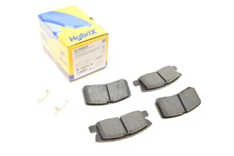 Колодки тормозные (задние) Citroen C4/Peugeot 4008 12-/Dodge/Jeep/Mitsubishi Outlander 06-/Pajero 91 Metelli 22-0400-0